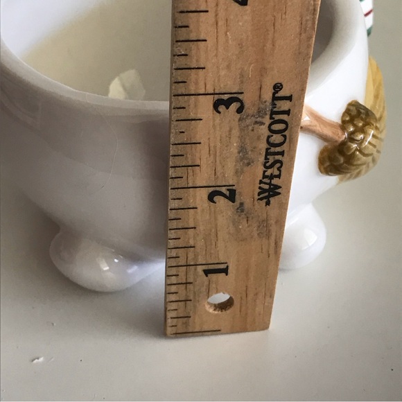 Fitz & Floyd Christmas Plaid Snowman Trinket Bowl Dish Cookie Jar - NIB - Picture 16 of 16